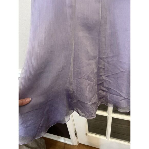 Vtg 2Pc Y2K Handmade Skirt Prom Goth Fairy Beaded‎ Witch Sheer Crochet Size 4-6 - Picture 6 of 14